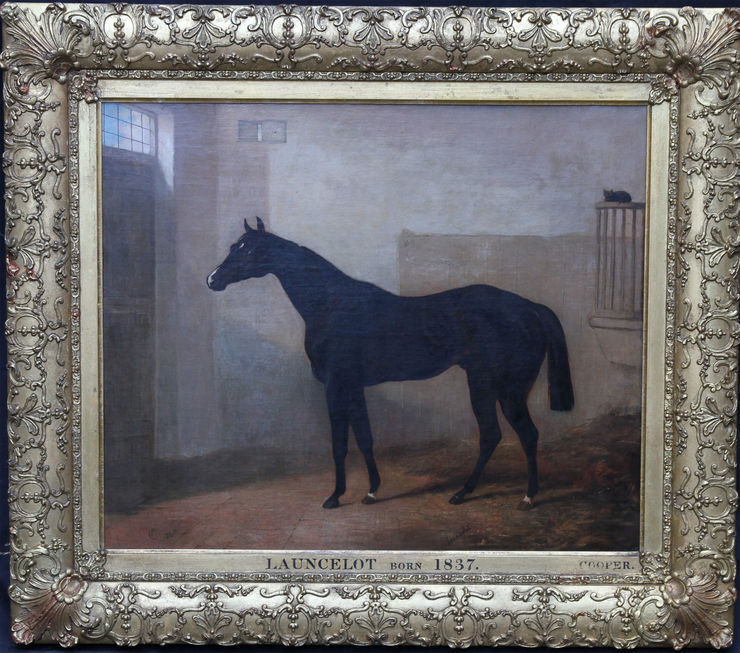 British Old Master Horse Portrait by Abraham Cooper at Richard Taylor Fine Art