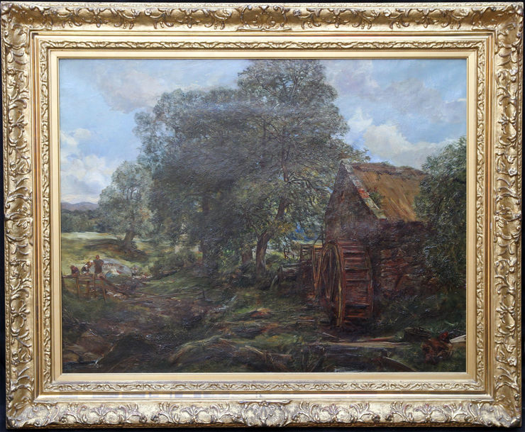 Scottish Impressionist Old Mead Mill by Alexander Fraser at Richard Taylor Fine Art