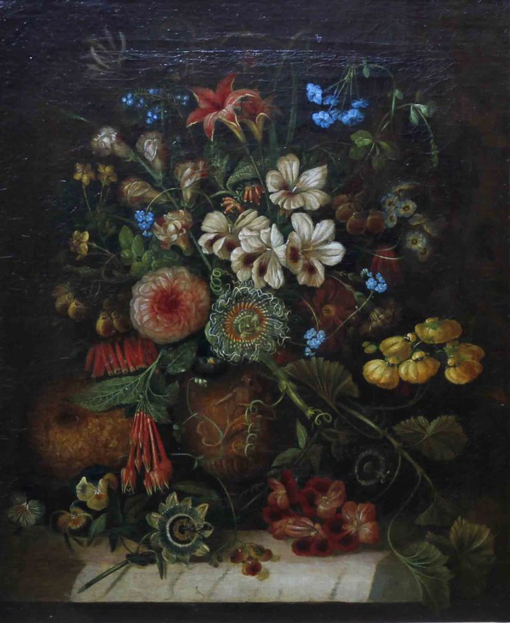 andrea belvedere (circle) - old master floral -richard taylor fine art