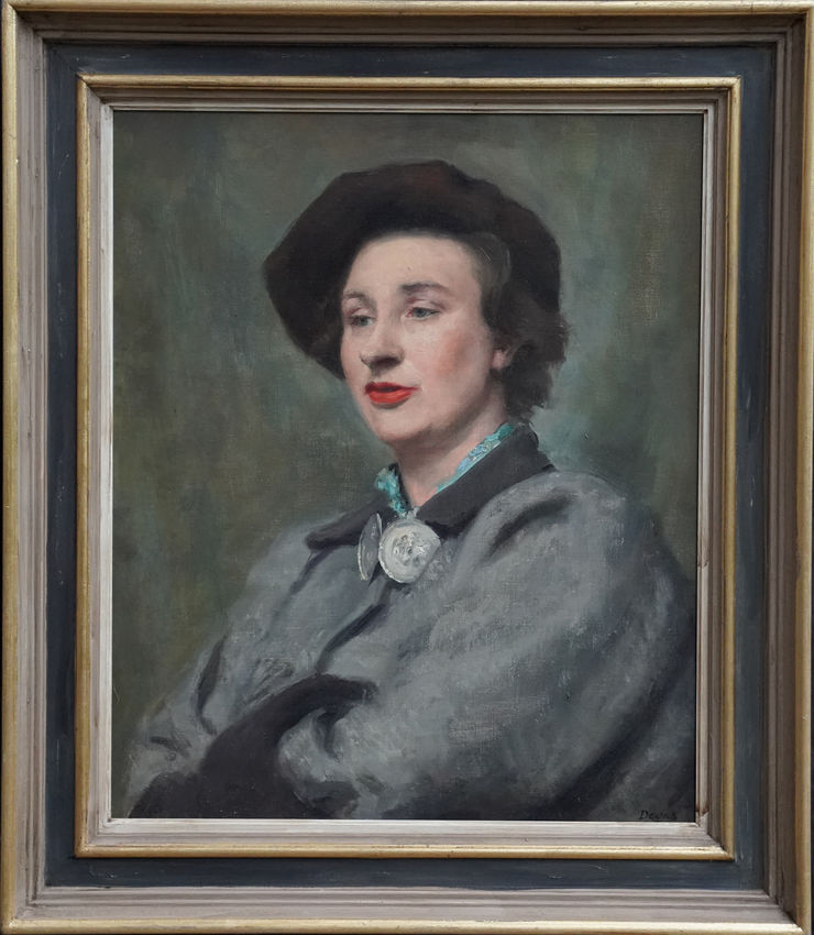 British Post Impressionist Portrait by Anthony Devas at Richard Taylor Fine Art