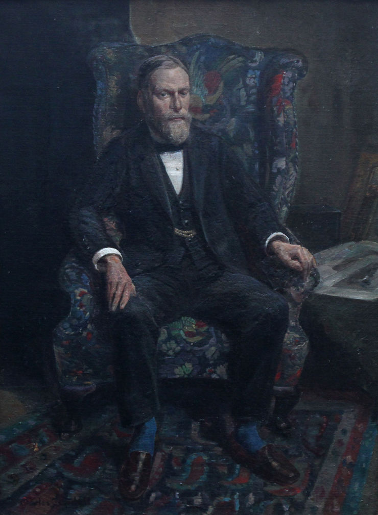 Portrait of Philip Joubert by Charles Cundall Richard Taylor Fine Art