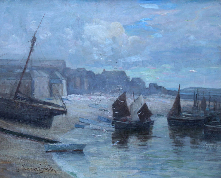 St Ives Harbour by Francis Tysoe Smith Richard Taylor Fine Art