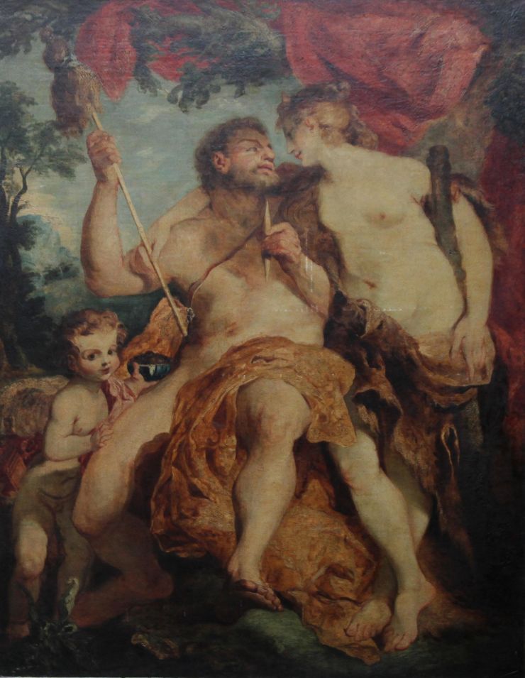 Francois Lemoyne (circle) Hercules and Ompale - Richard Taylor Fine Art