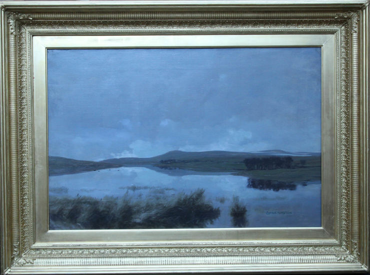 Scottish Impressionist Landscape by George Houston at Richard Taylor Fine Art