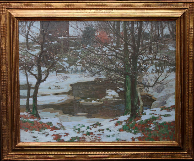 george houston - scottish winter landscape - richard taylor fine art (2)