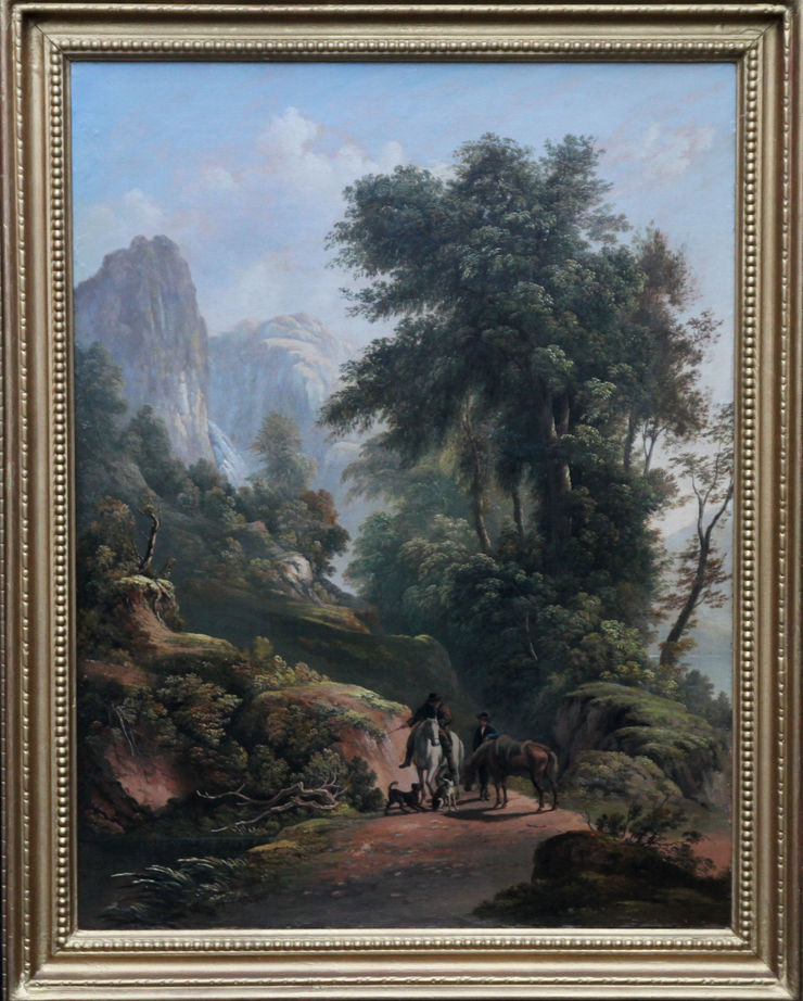 British Victorian Landscape by Henry milbourne available at Richard Taylor Fine Art
