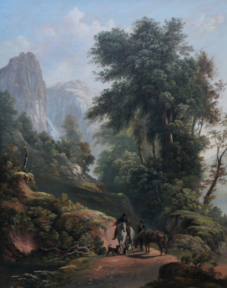 British Victorian Landscape by Henry milbourne Richard Taylor Fine Art