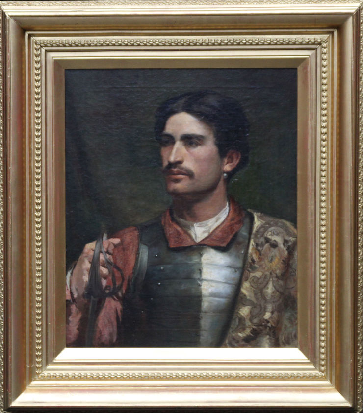 Victorian Scottish Portrait of a Cavalier by John Phillip Richard Taylor Fine Art