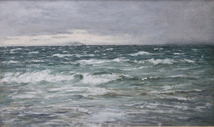 Victorian Scottish Impressionist Seascape by Joseph Henderson Richard Taylor Fine Art