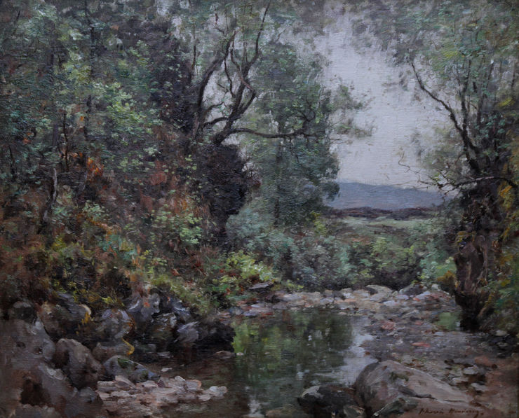 Scottish Impressionist Landscape by Joseph Morris Henderson Richard Taylor Fine Art
