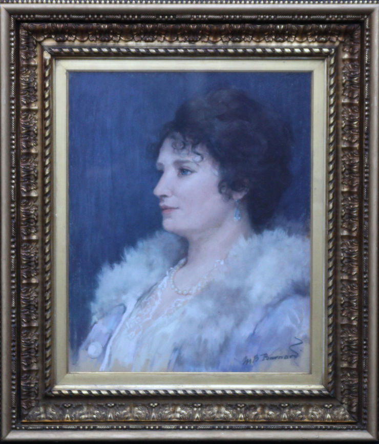 Scottish Female Portrait by Mary Barnard available at Richard Taylor Fine Art
