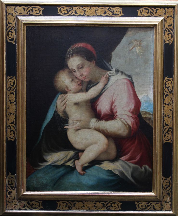 Old Master  - Madonna and Child - Richard Taylor Fine Art  framed