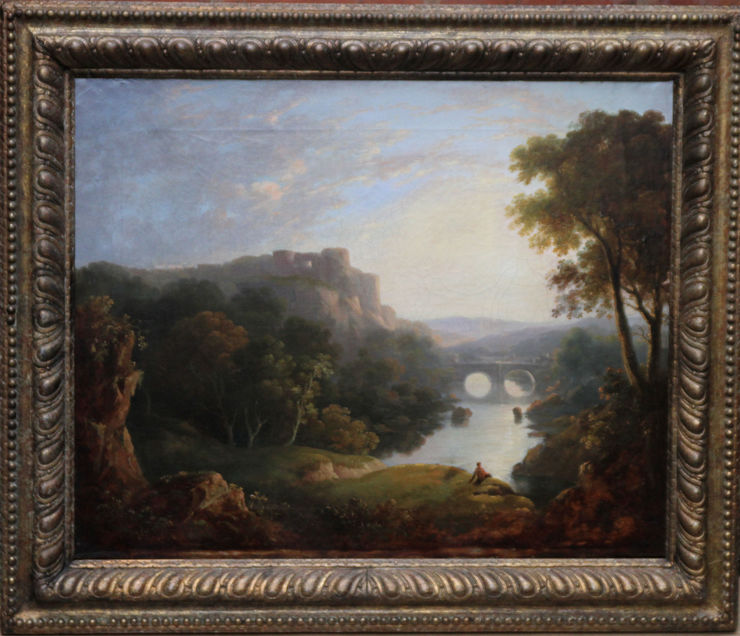 Old Master Capriccio Landscape by Alexander Nasmyth at Richard Taylor Fine Art