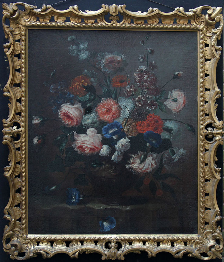 Floral Arrangement Still Life by Dutch Old Master at Richard Taylor Fine Art