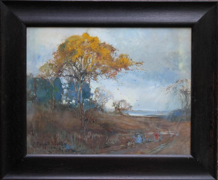 Scottish Landscape British Impressionist by Philip Eustace Stretton at Richard Taylor Fine Art
