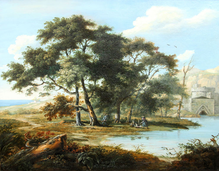 richard wilson circle -  british old master landscape - richard taylor fine art