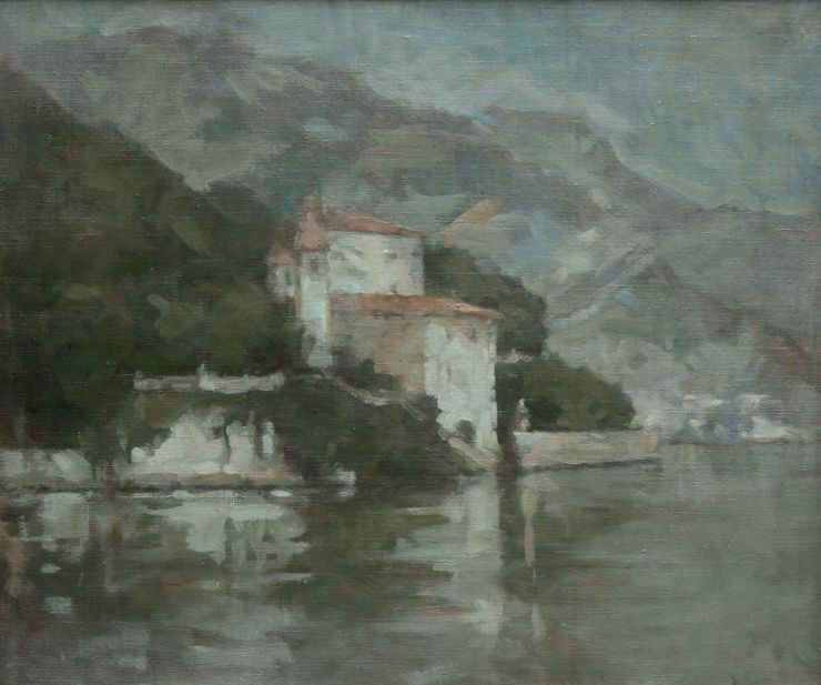 Samuel Melton Fisher - Lake Como Italy  - Richard Taylor Fine Art