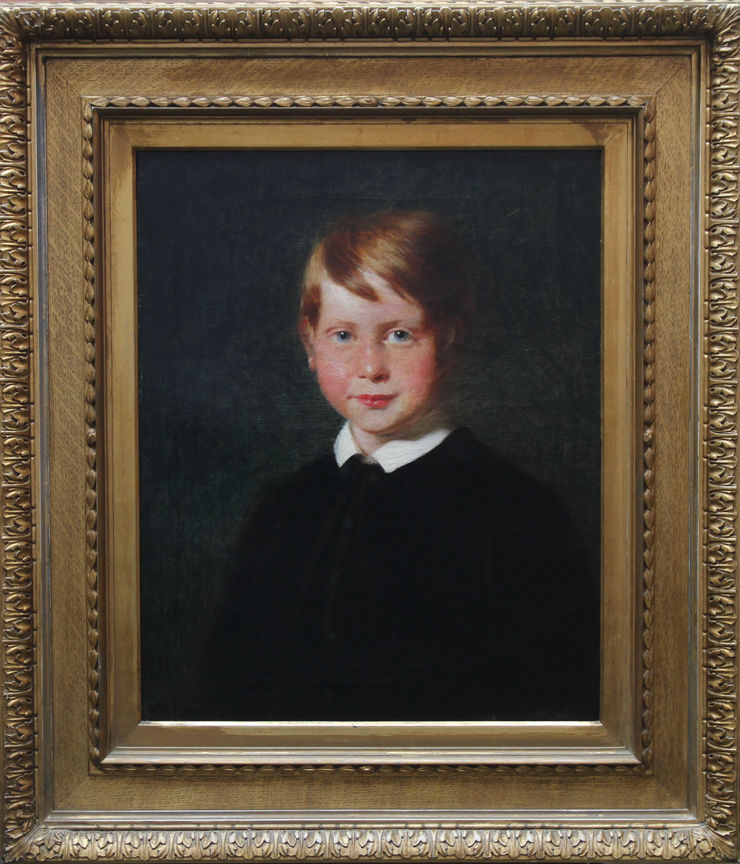 Scottish Portrait of a Young Boy 1900 at Richard Taylor Fine Art