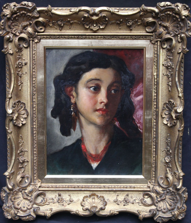 Victorian Spanish Lady by John Phillip available at Richard Taylor Fine Art