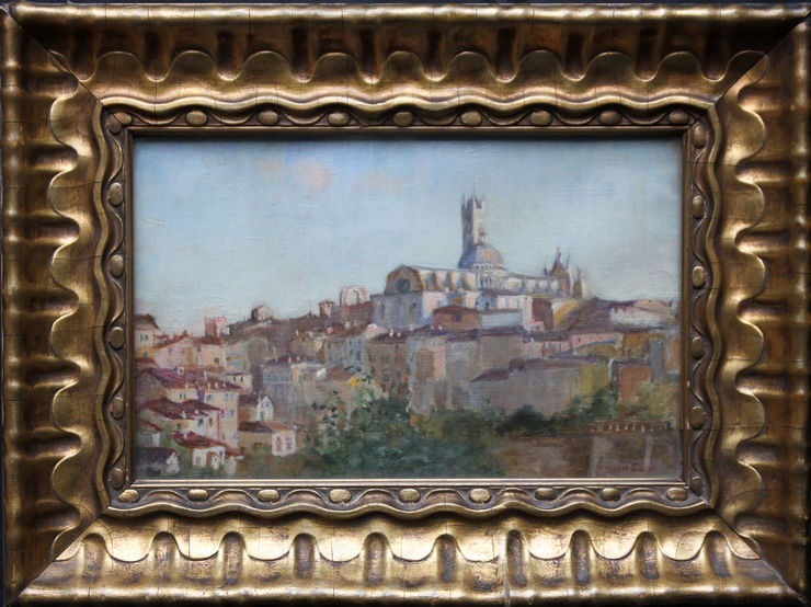 Siena Italy by Susan Isabel Dacre Impressionist at Richard Taylor Fine Art
