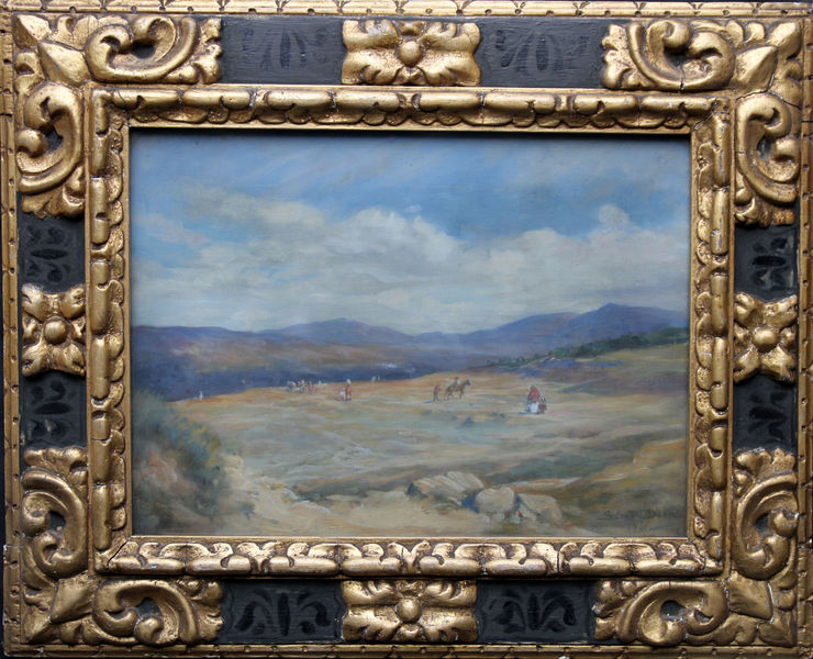 Spanish Landscape by Susan Isabel Dacre Impressionist at Richard Taylor Fine Art