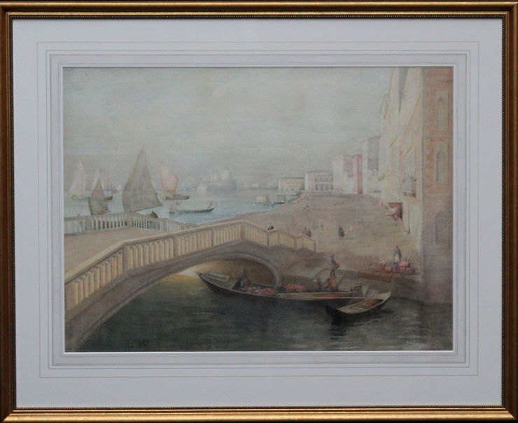 Venice by Scottish Glasgow Boy Thomas Millie Dow at Richard Taylor Fine Art