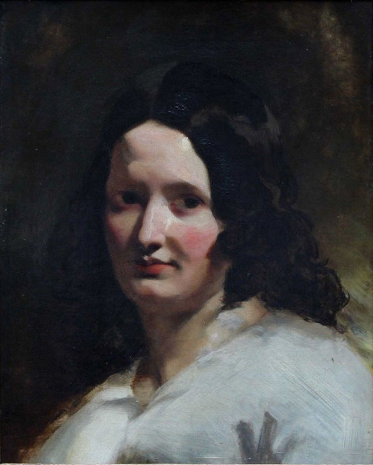 Thomas Lawrence - circle - portrait lady -  richard taylor fine art