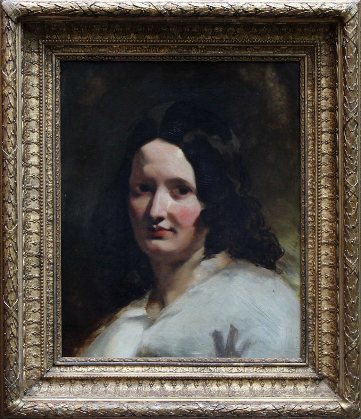 Thomas Lawrence - circle - portrait woman  -  richard taylor fine art