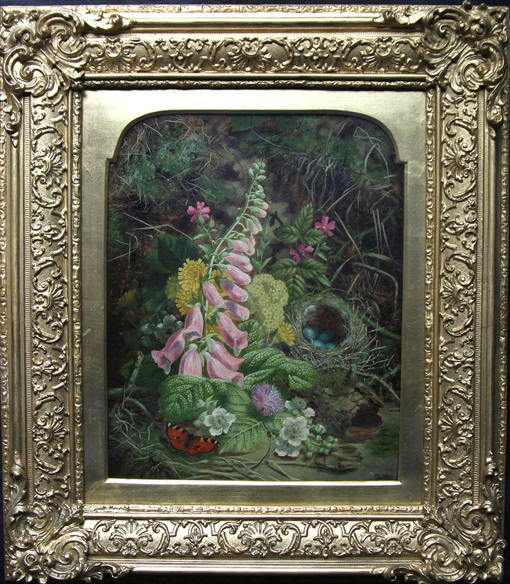 Floral Still Life by Thomas Worsey at Richard Taylor Fine Art