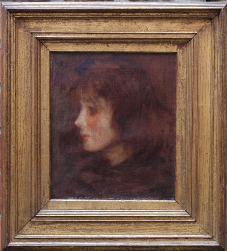 unknown (John Lavery circle) - framed