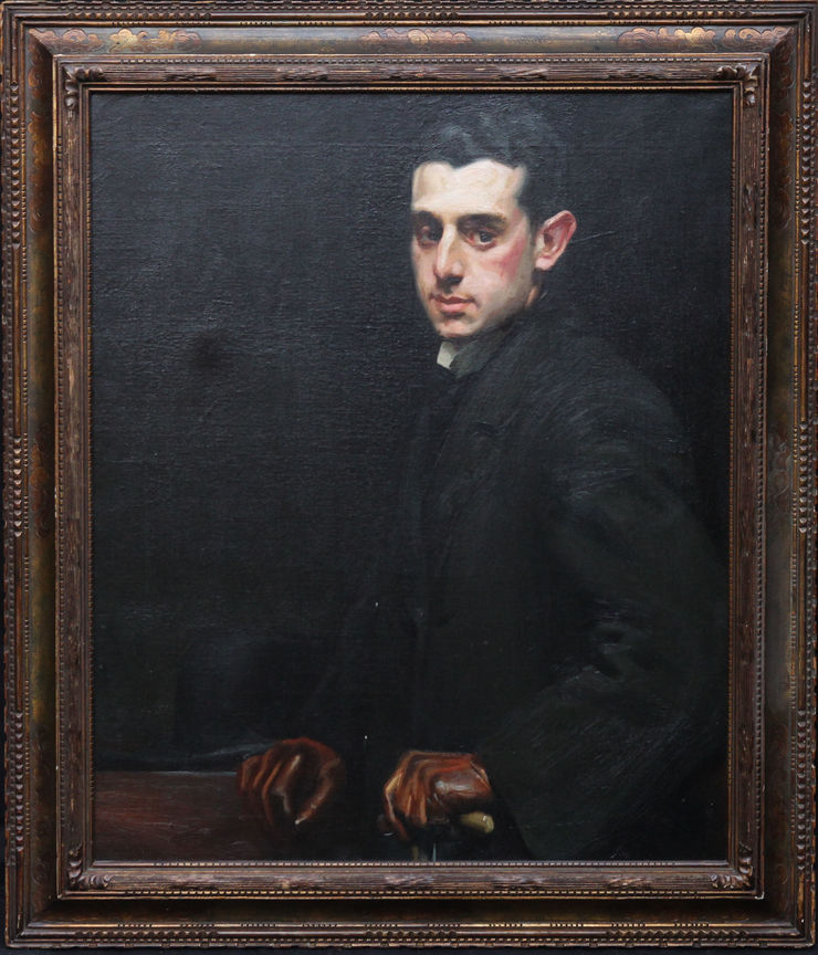 william nicholson (circle) portrait - richard taylor fine art