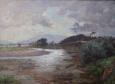 Scottish River Landscape