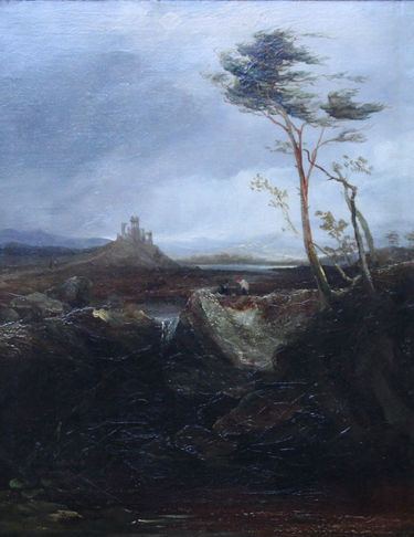 Welsh Landscape with Ruins