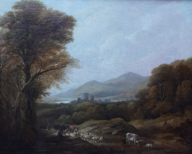 Cattle Drover in a Landscape