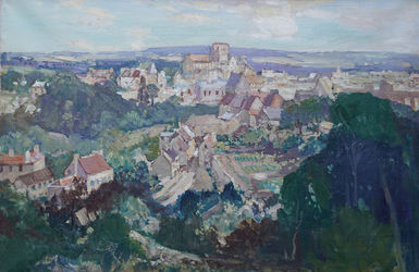 French Town Landscape