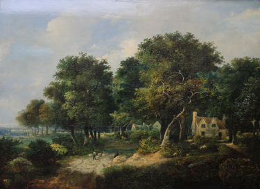 Landscape with Cottages and Sheep