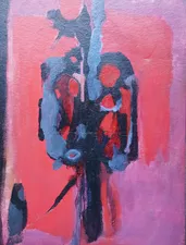 ../British 1955 Abstract Expressionist by Bernard Kay Richard Taylor Fine Art