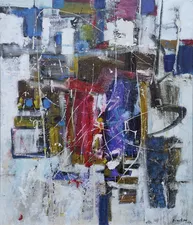 ../Bernard Kay - Fifties Abstract - Richard Taylor Fine Art