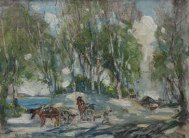../George Smith - Scottish Colourist Impressionist Landscape - Richard Taylor Fine Art