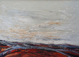 ../British Australian 60's Abstract Landscape by Ian Henderson Richard Taylor Fine Art