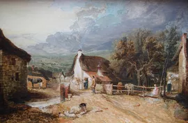 British Old Master Landscape by  James Ward Richard Taylor Fine Art