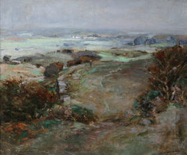 ../Scottish Impressionist Landscape by John Campbell Mitchell Richard Taylor Fine Art