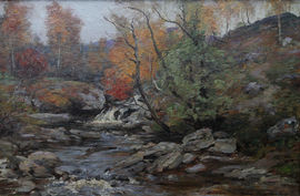 ../Autumn in the Glenn by Joseph Morris Henderson Richard Taylor Fine Art