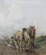 Exhibited Horse Art by Nathaniel Hughes Baird Richard Taylor Fine Art