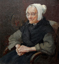 French Breton Woman Portrait by William Lee Hankey  Richard Taylor Fine Art