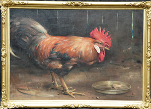 Andrew Law  - The Cockerel -  Richard Taylor Fine Art