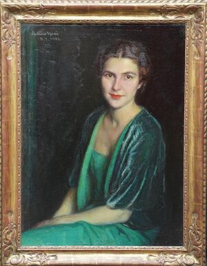 Arturo Noci - New York Art Deco Portrait -  Richard Taylor Fine Art 
