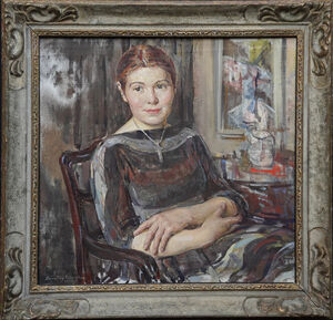 Dorothy Johnstone - Scottish Portrait - Richard Taylor Fine Art