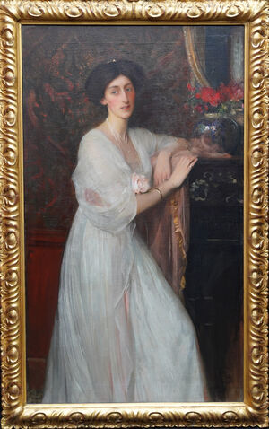 George Spencer Watson - Mrs William Tisdall - Richard Taylor Fine Art