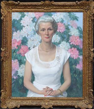 James Herbert Gunn-  British Portrait -  Richard Taylor Fine Art 
